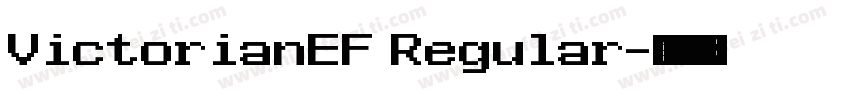 VictorianEF Regular字体转换